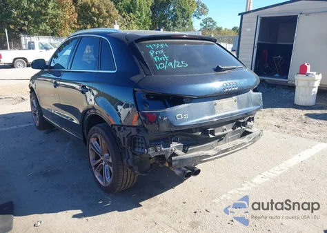 2015 Audi Q3 2.0T Premium Plus from USA, damaged, VIN WA1BFCFS4FR006318